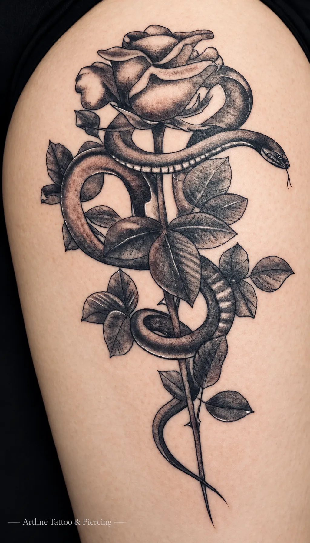 Tattoo-Arbeit aus dem Artline Studio