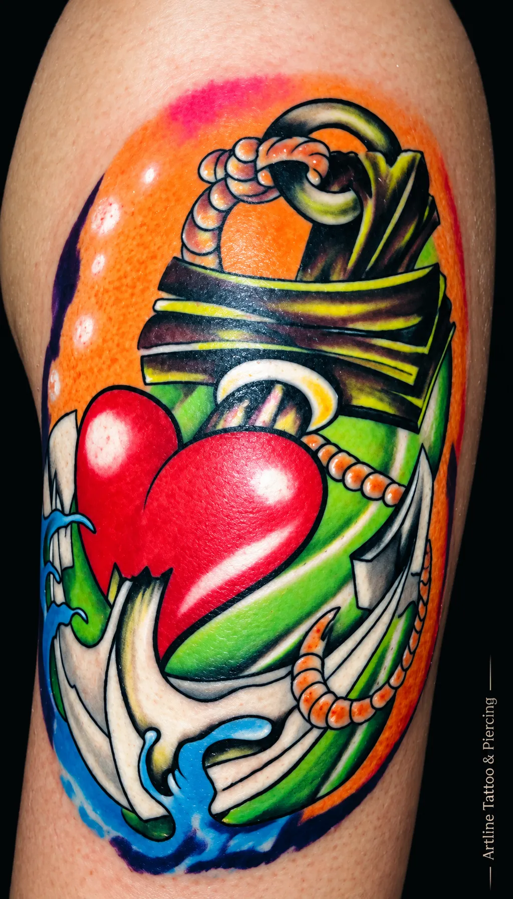 Tattoo-Arbeit aus dem Artline Studio