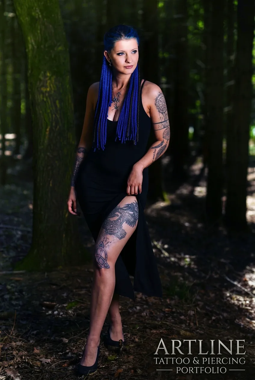 Tattoo-Arbeit aus dem Artline Studio