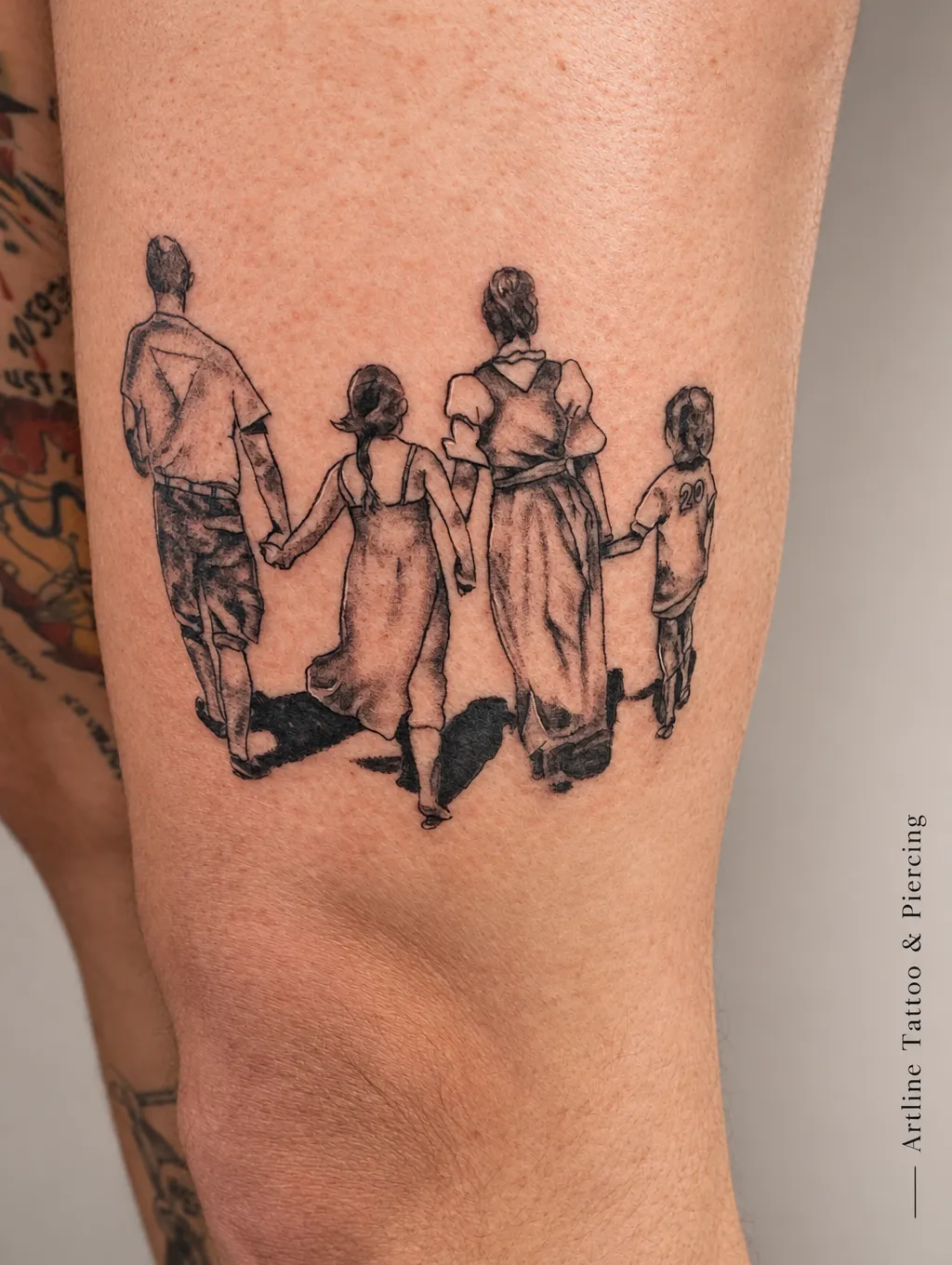 Tattoo-Arbeit aus dem Artline Studio