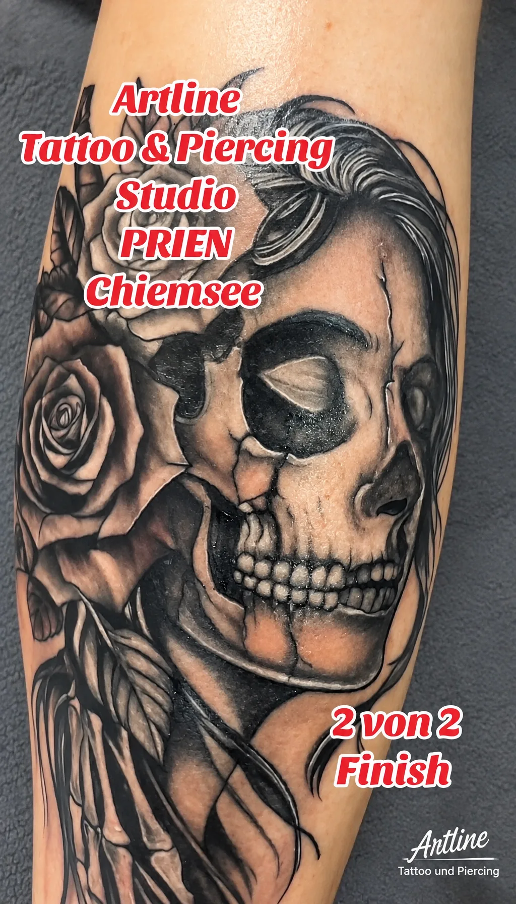 Tattoo-Arbeit aus dem Artline Studio