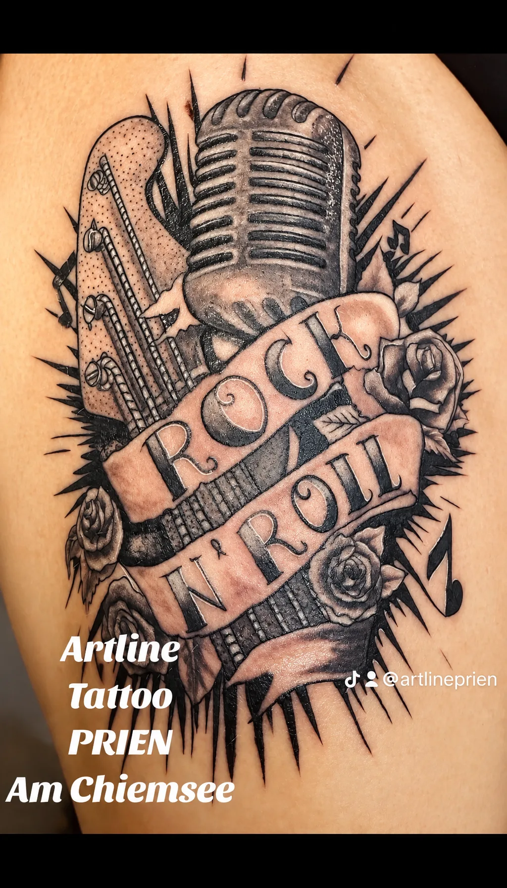 Tattoo-Arbeit aus dem Artline Studio