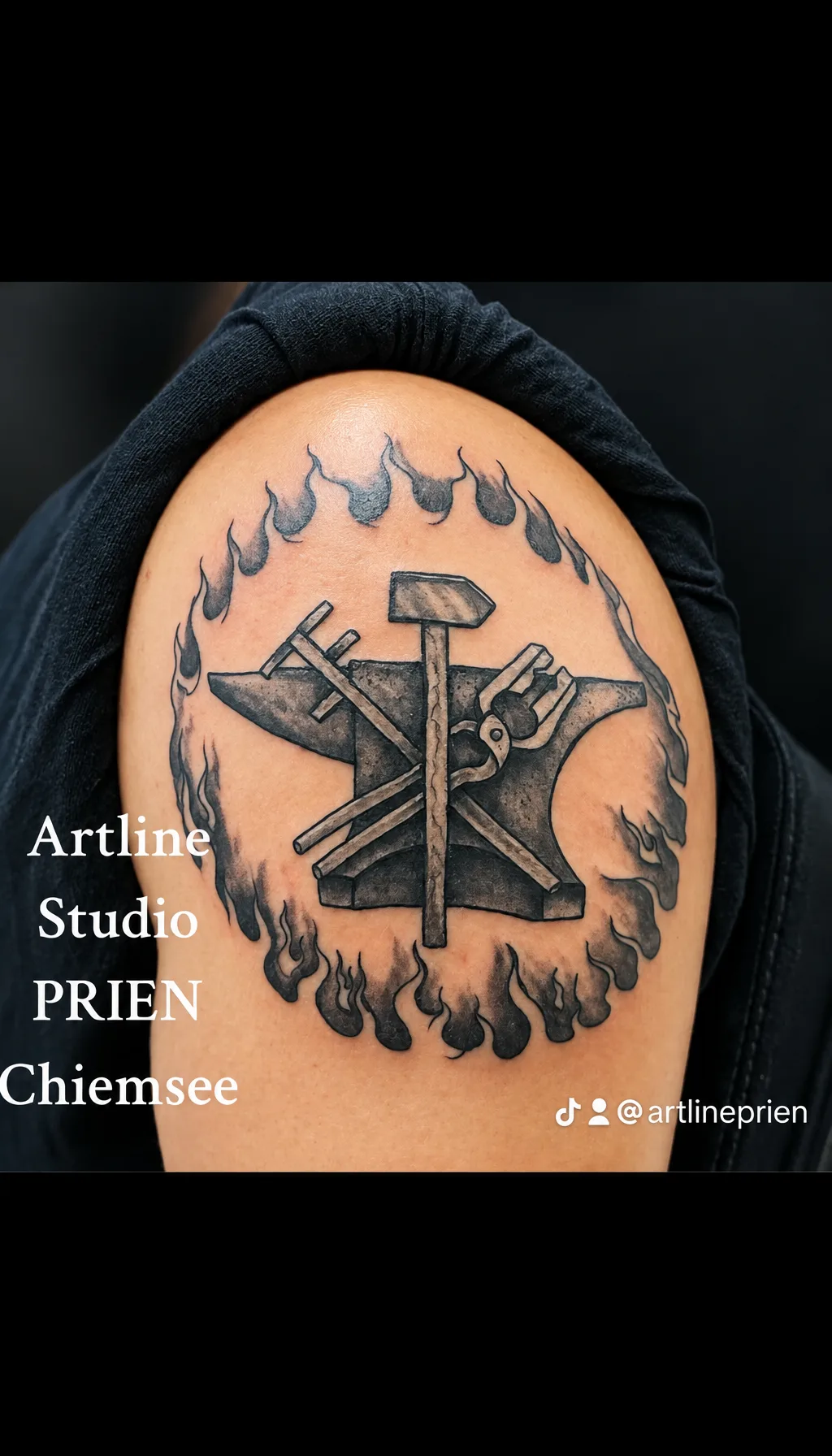 Tattoo-Arbeit aus dem Artline Studio