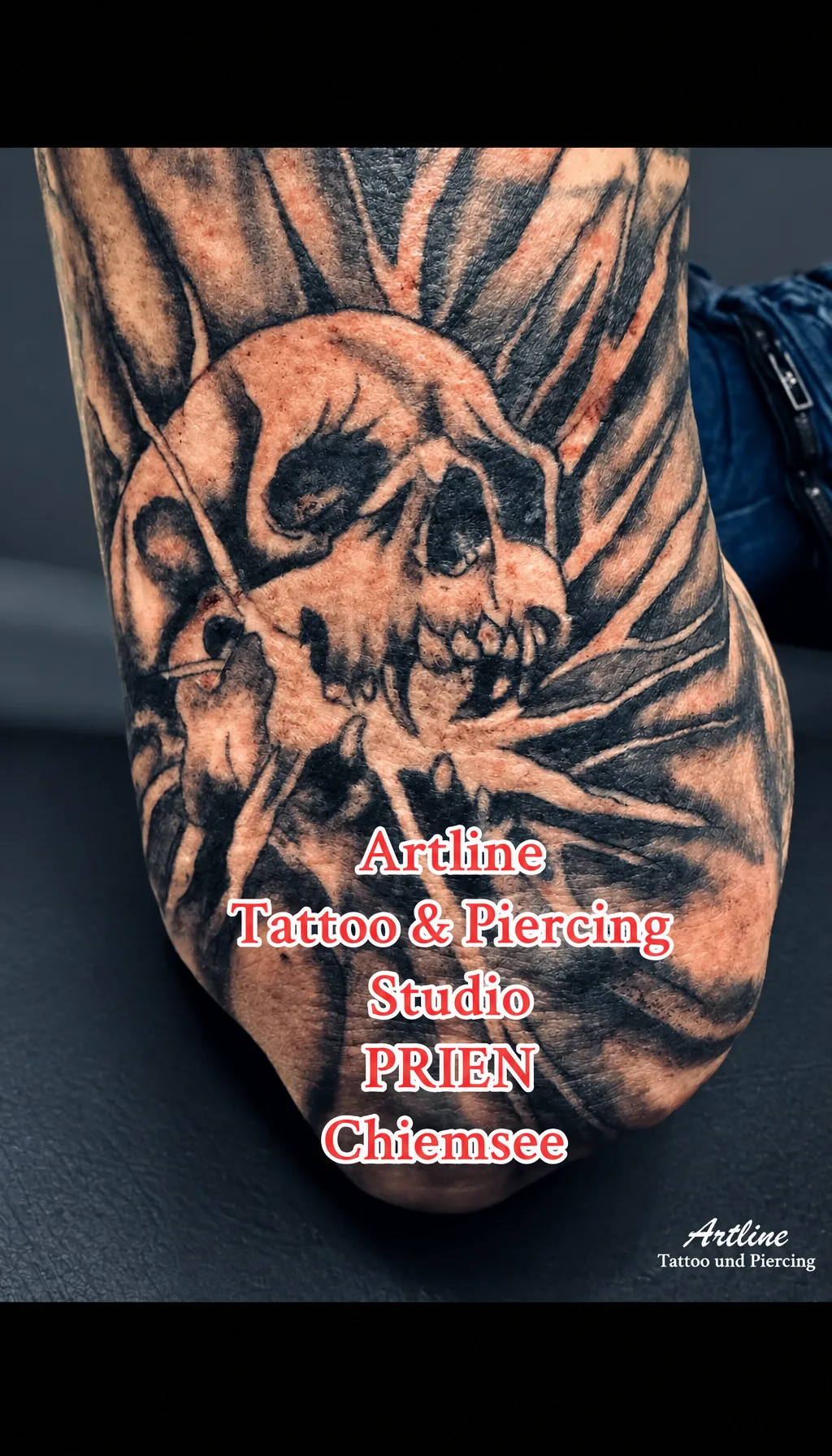 Tattoo-Arbeit aus dem Artline Studio