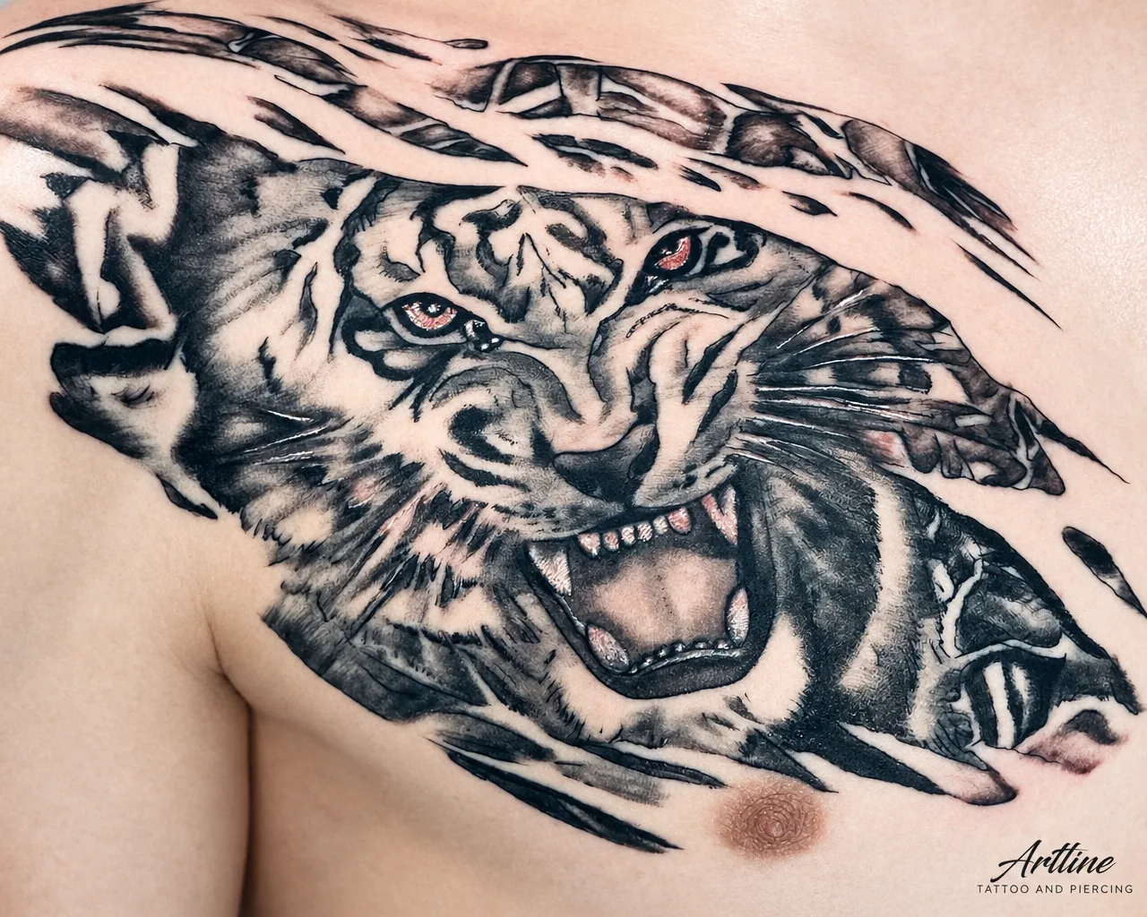 Tattoo-Arbeit aus dem Artline Studio